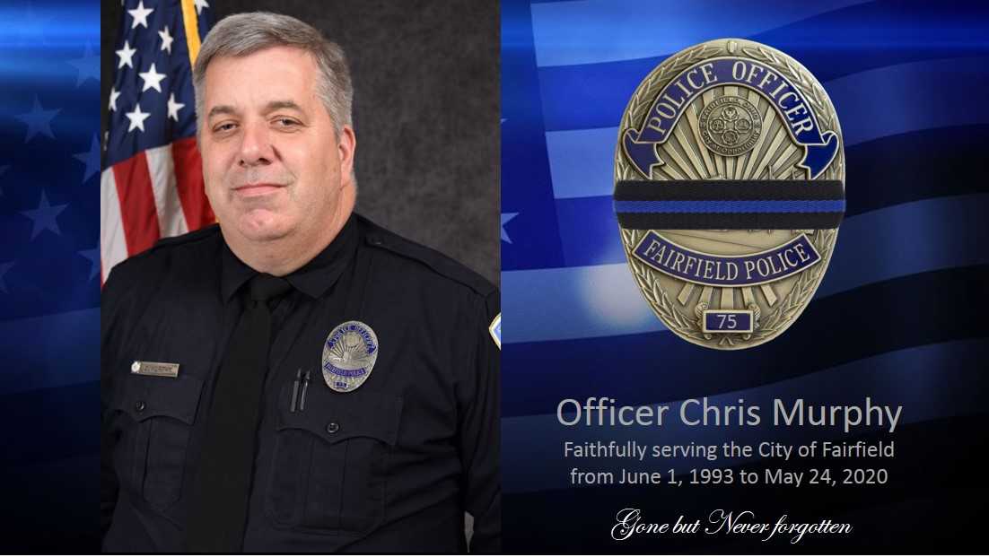 City of Fairfield Police Department mourns death of officer who served ...