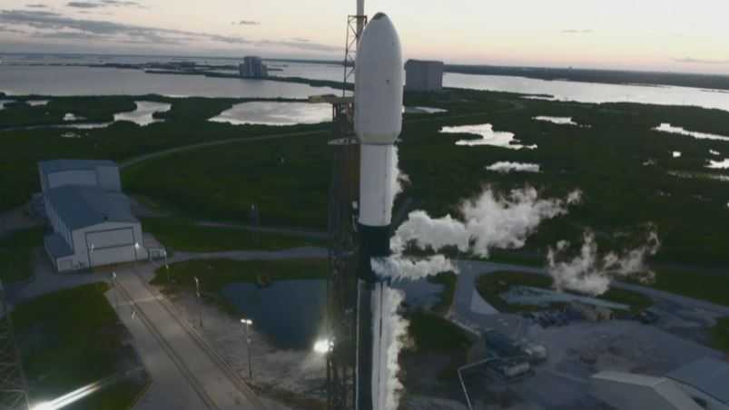 SpaceX prevede di lanciare Falcon 9 da Cape Canaveral