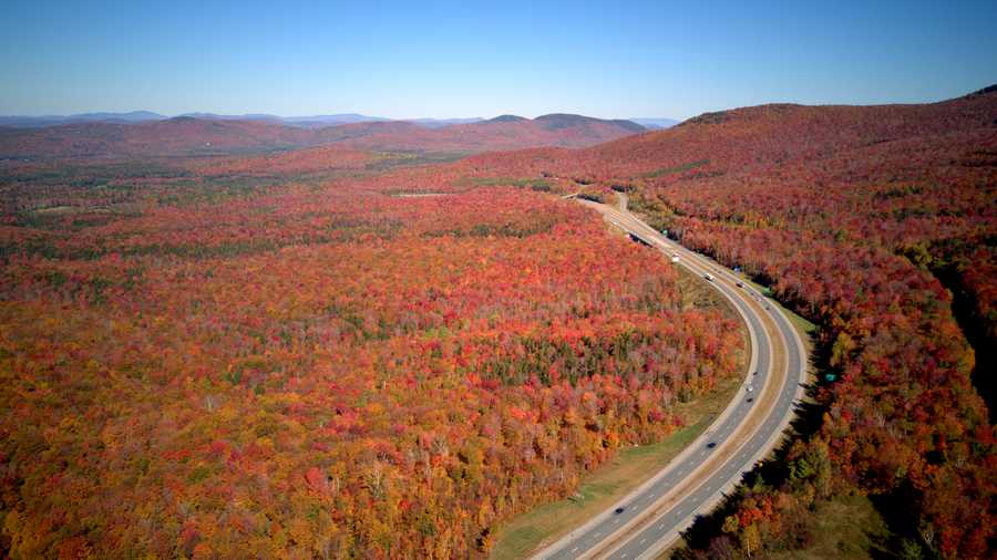 New England foliage map Where autumn colors are reaching peak