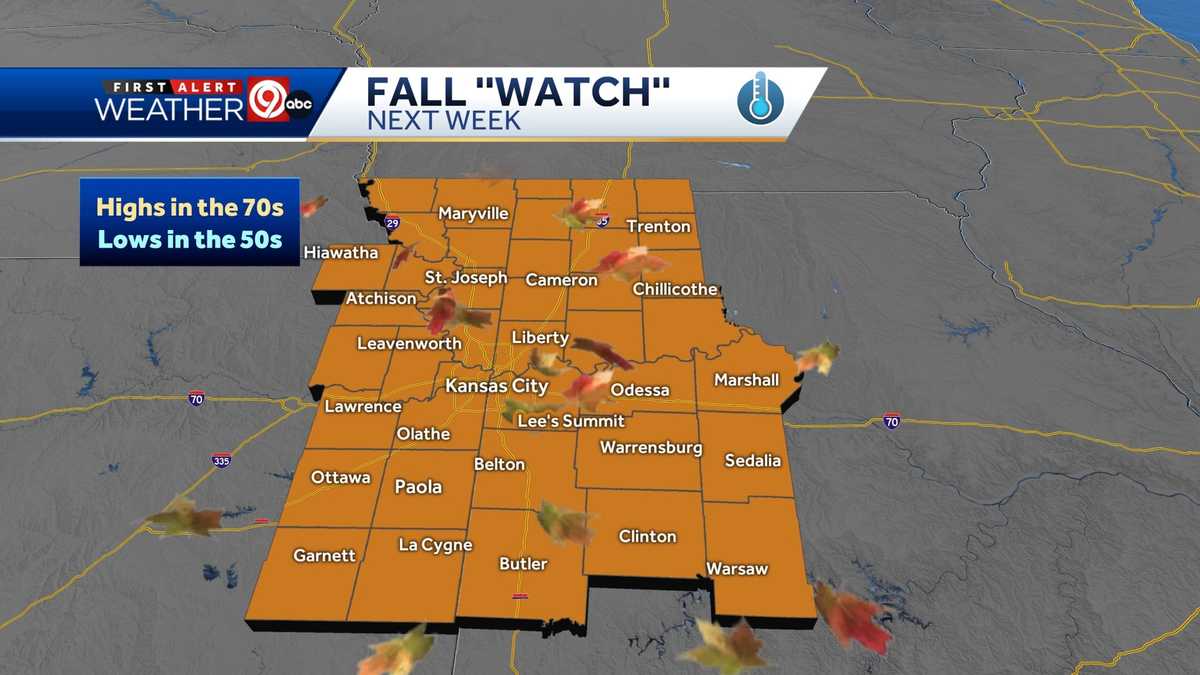 Kansas Fall Weather Kansas City weather: Fall-like temperatures on the way