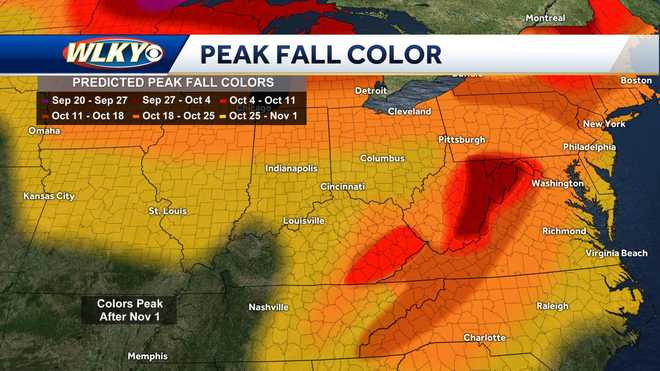 Weekly weather planner: Beautiful week ahead for Louisville area, but ...