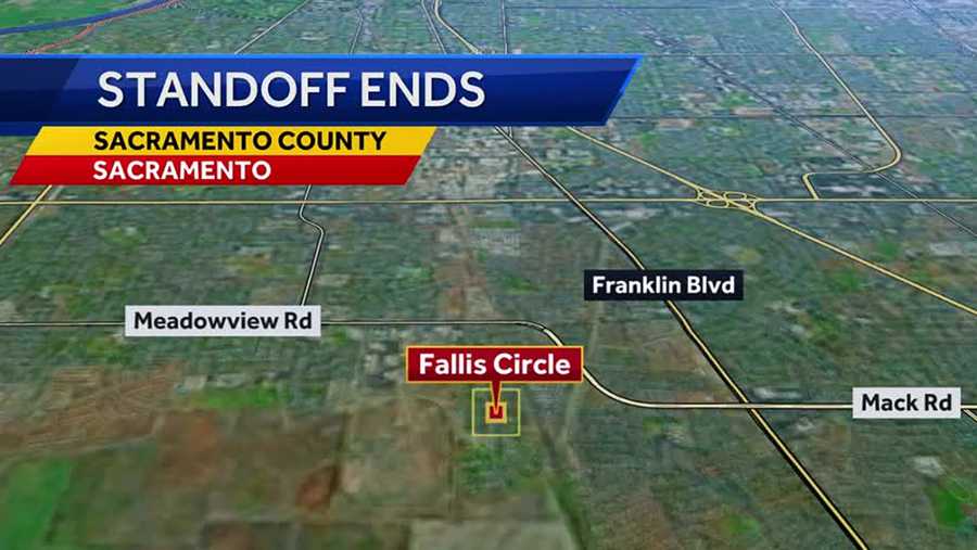 Suspect arrested after hours-long standoff in Sacramento