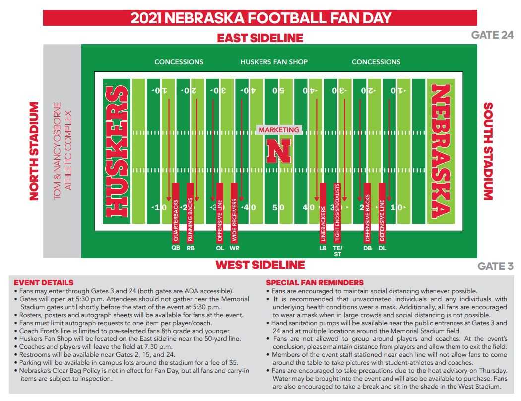 Nebraska Football Fan Day: Here is what you need to know about new  restrictions