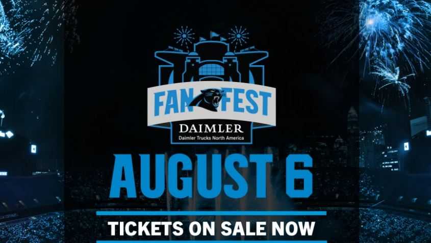 Carolina Panthers Fan Fest tickets on sale now