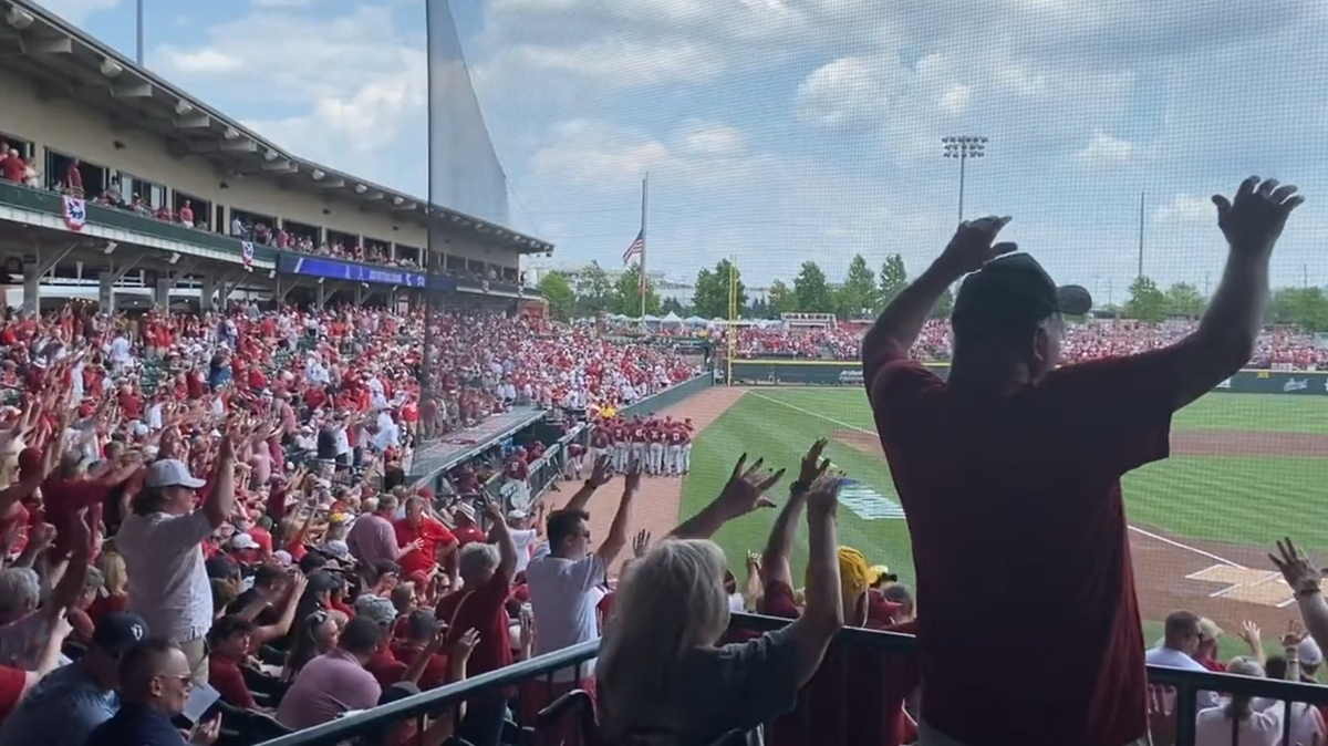 NCAA baseball: TCU-Arkansas regional game postponed by weather