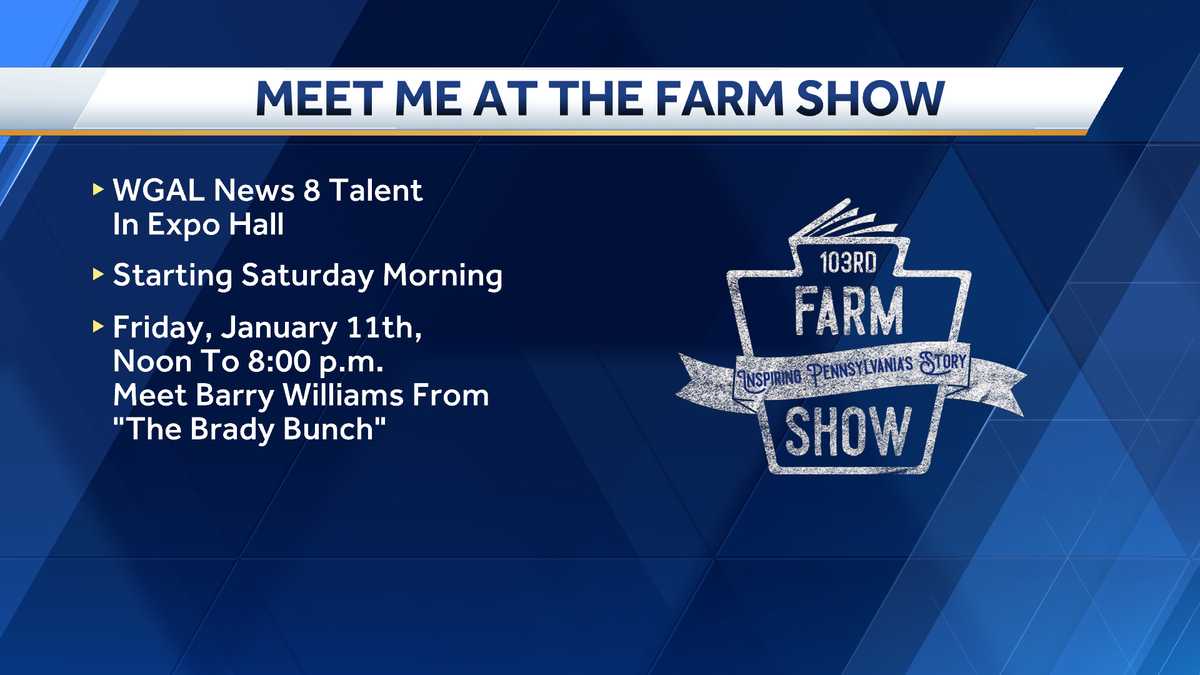 WGAL is going to the Farm Show!