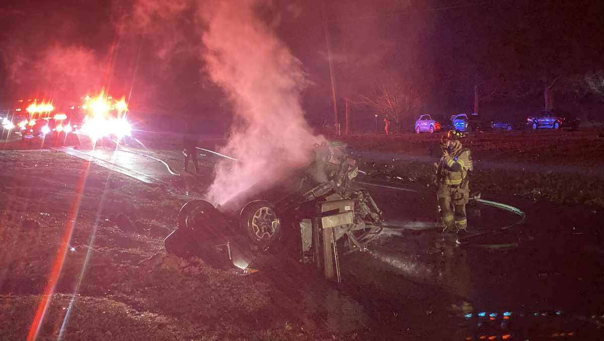 South Carolina: 4 killed in fiery crash on New Year's Eve