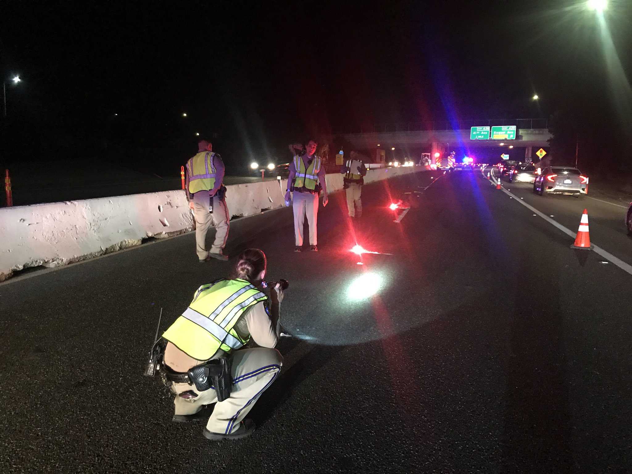 Fatal accident on Highway 1 in Santa Cruz