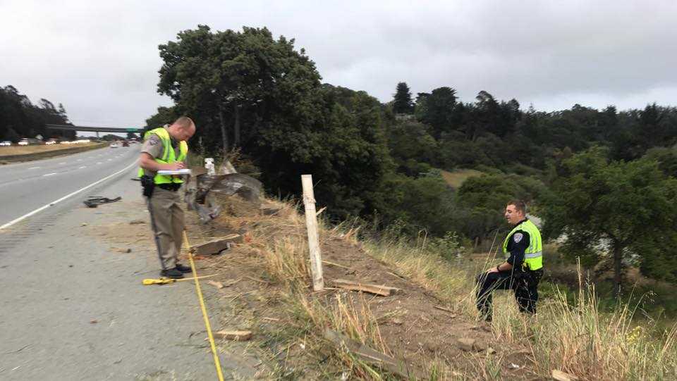 Santa Cruz man dies in Highway 1 crash