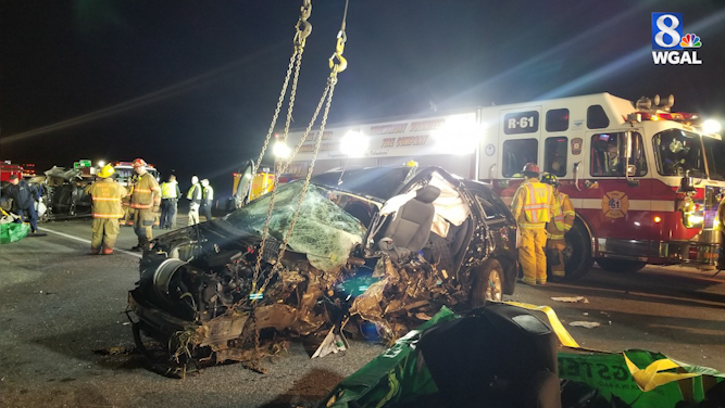 York County man killed in multi-vehicle crash on I-83 in Maryland