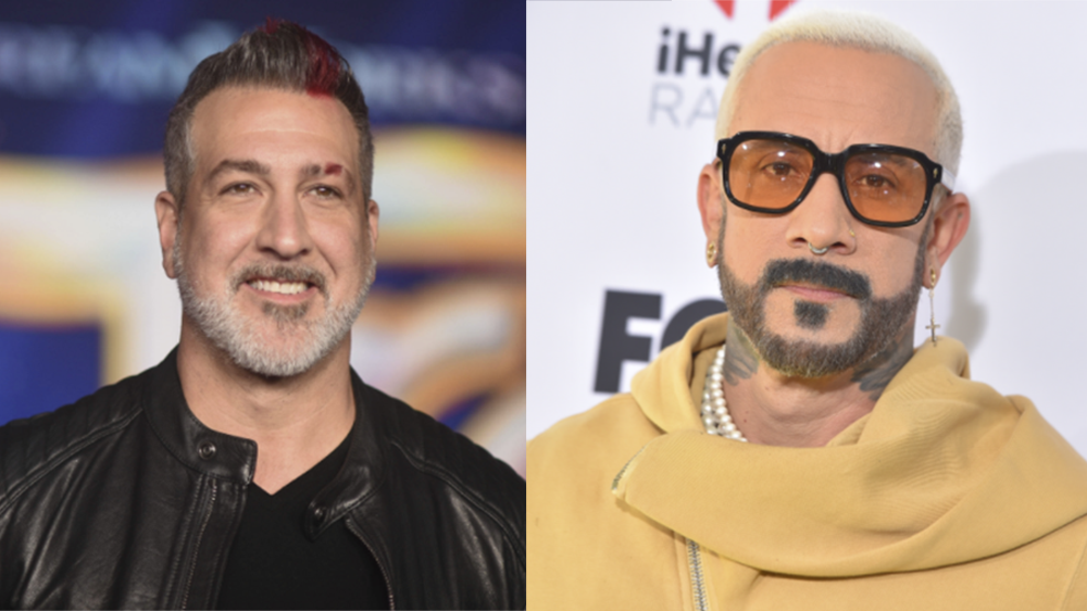 Joey Fatone and AJ McLean tour at Rivers Casino in Pittsburgh