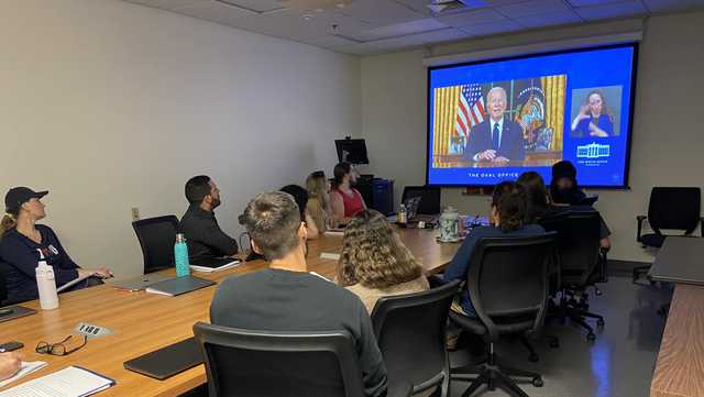 Middle East politics students at FAU critique Biden's speech to the nation - Vimarsana News