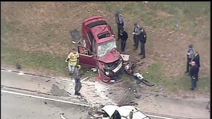 At least one person dead after multi-vehicle accident in Fayette County