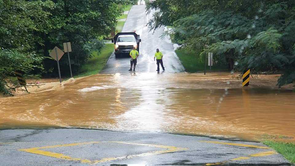 Storms, heavy rain cause flooding, down trees across the Piedmont Triad