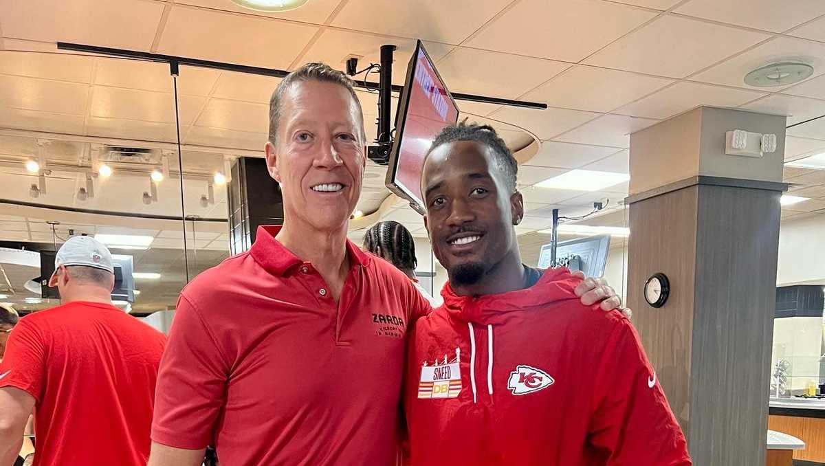 Chiefs' Sneed partners with Zarda again, benefiting KC kids