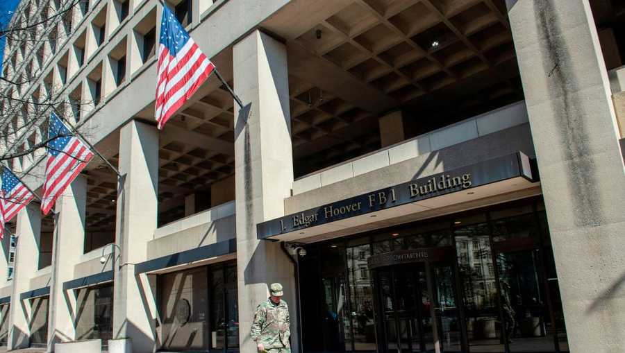 The J. Edgar Hoover Building of the Federal Bureau of Investigation (FBI) is seen on April 03, 2019 in Washington, D.C.