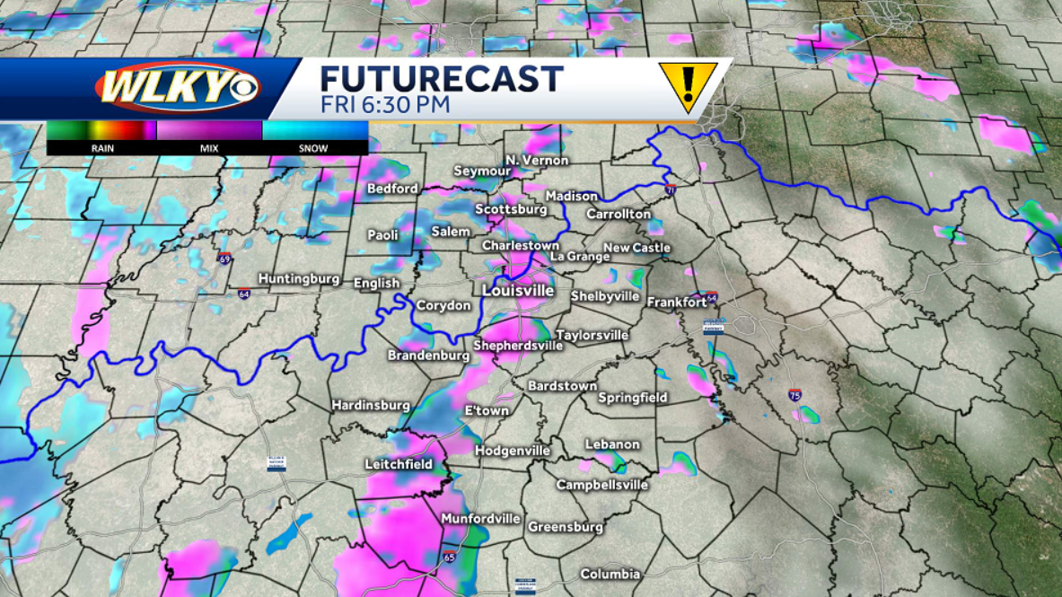 Wintry weather returns: More than 1 chance for snow in Louisville this ...