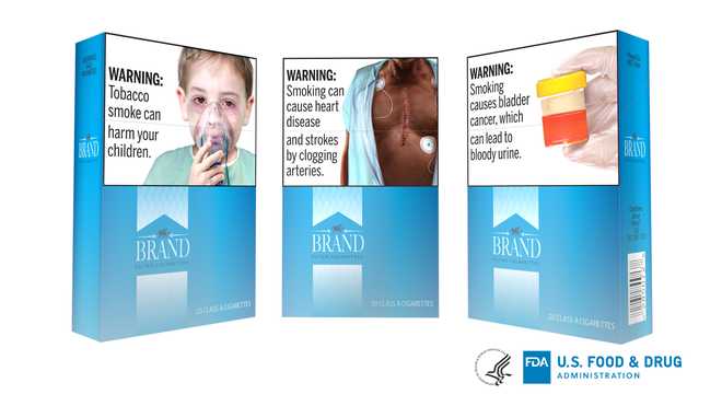 The US Food and Drug Administration issued a final rule Tuesday that requires tobacco companies to place new graphic health warnings on cigarette packages and in advertisements.
