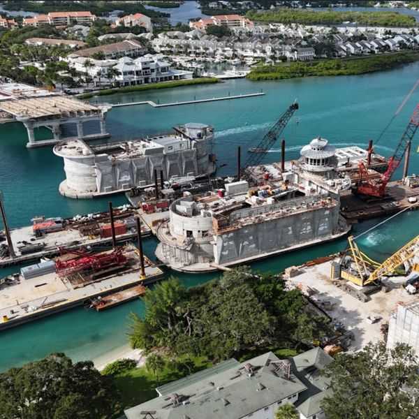Florida's US 1 Bridge Project in Jupiter nearly 70% complete
