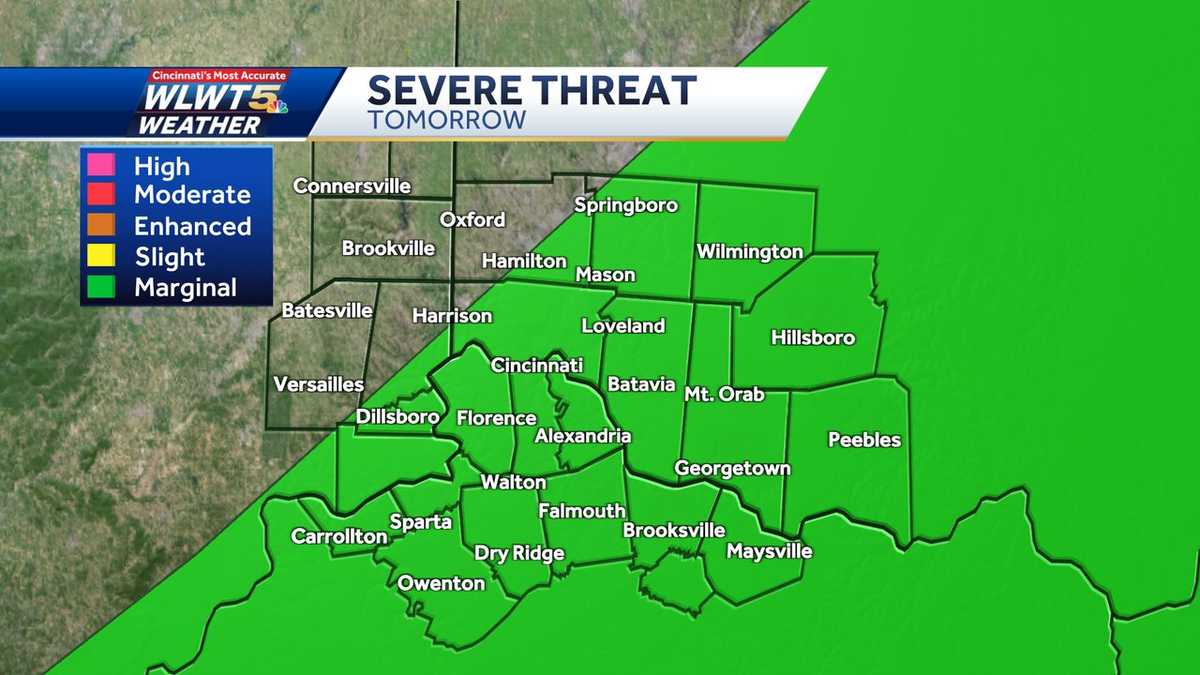 TIMELINE: Rain returns with threat for severe storms Wednesday
