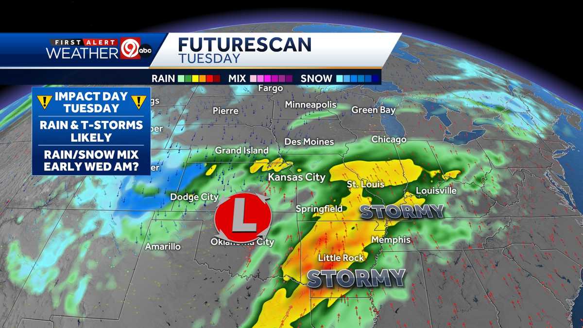 Kansas City temperatures dip over the weekend after warm Friday