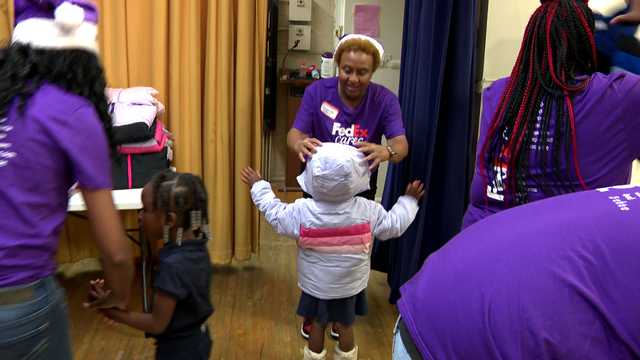 Students were cozied up this morning with new jackets thanks to FedEx Cares and Operation Warm - Vimarsana News