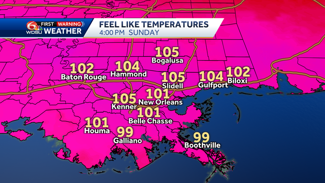 Hot weekend ahead and better rain chances next week