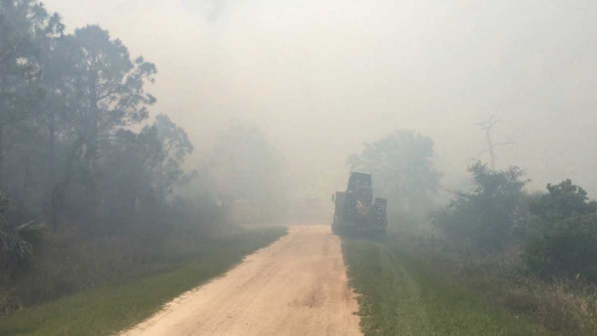 Brush fire at St. Sebastian River Preserve State Park 100% contained