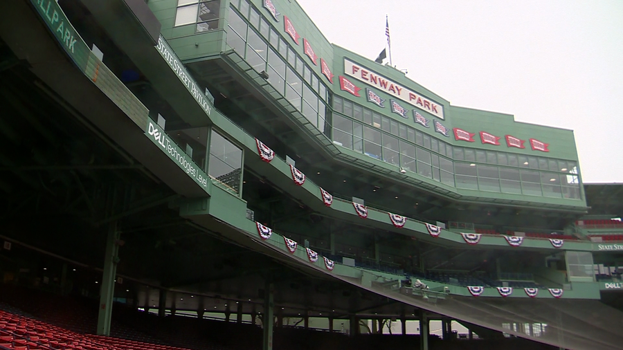 Celebration of champions Opening Day at Fenway Park