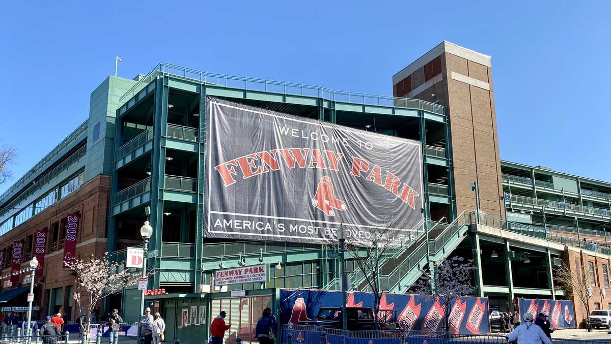 Boston Pictures Black and White: Fenway Park Gate E Entrance