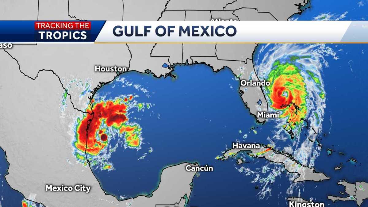 Tropical Storm Fernand forms in Gulf of Mexico near Mexico