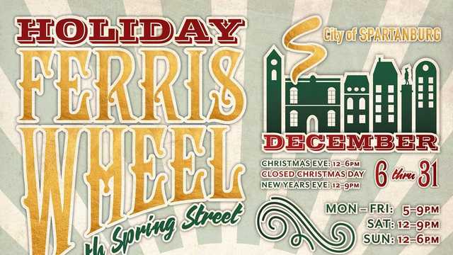 South Carolina: Holiday Ferris Wheel planned for Spartanburg - Vimarsana News