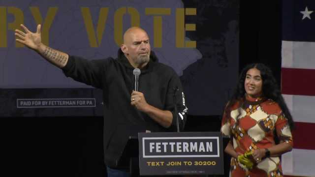 John Fetterman: Democratic Senate nominee rallies in Erie, Pa. - Vimarsana News