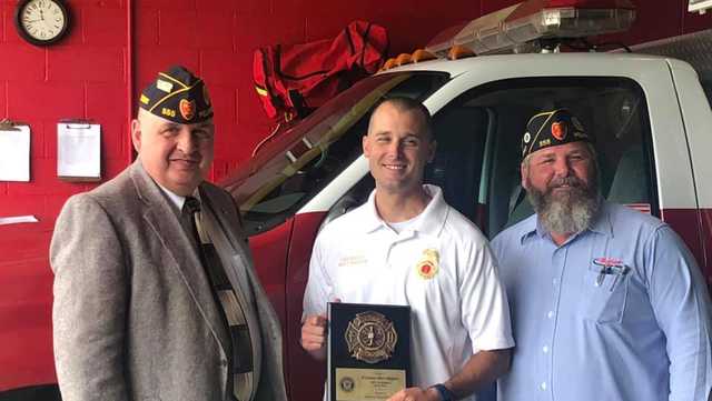 Pelham firefighter named Firefighter of the Year by American Legion post - Vimarsana News