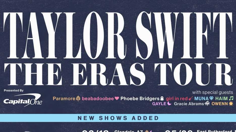 Taylor Swift adds second concert date in Bay Area in August 2023
