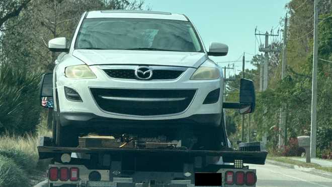 Suspected Weber Blvd hit-and-run vehicle