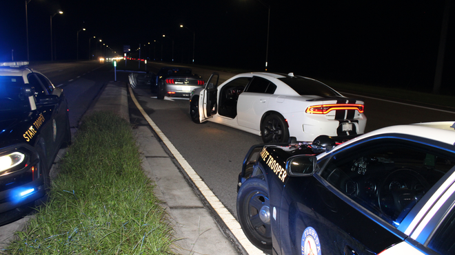 Street racing arrest State Road 82