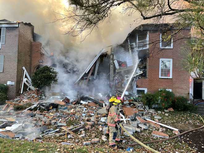 Gaithersburg apartment explosion
