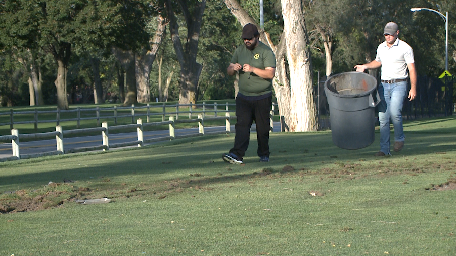 Field Club Golf Course cleaning thousands of dollars worth of damages