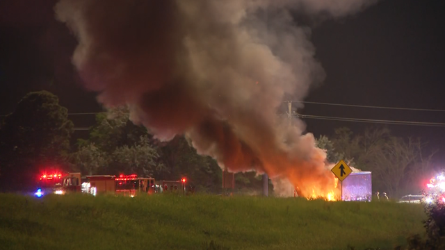 One person critically injured in fiery crash on I-680 - Vimarsana News