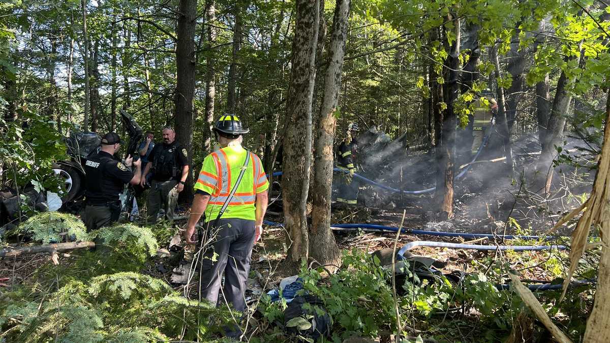 Maine police identify driver killed in fiery Bowdoinham crash - WMTW