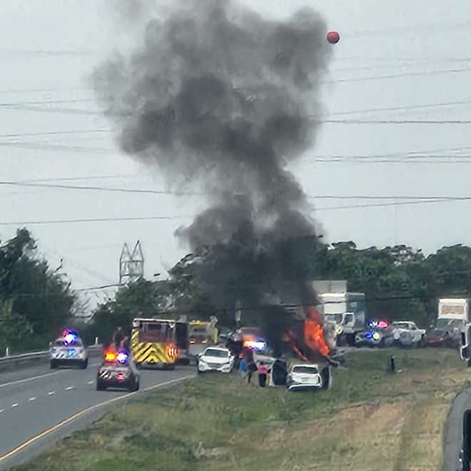 A serious accident closes a portion of Route 30 in West Hempfield Township, Lancaster County.