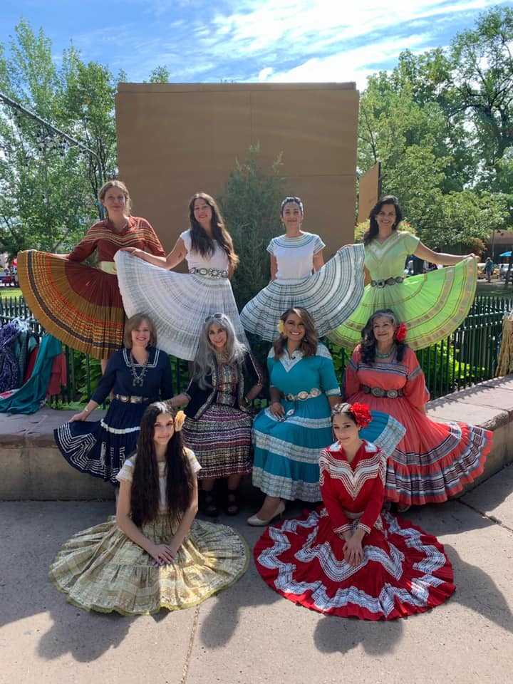 Traditional fiesta dress sale