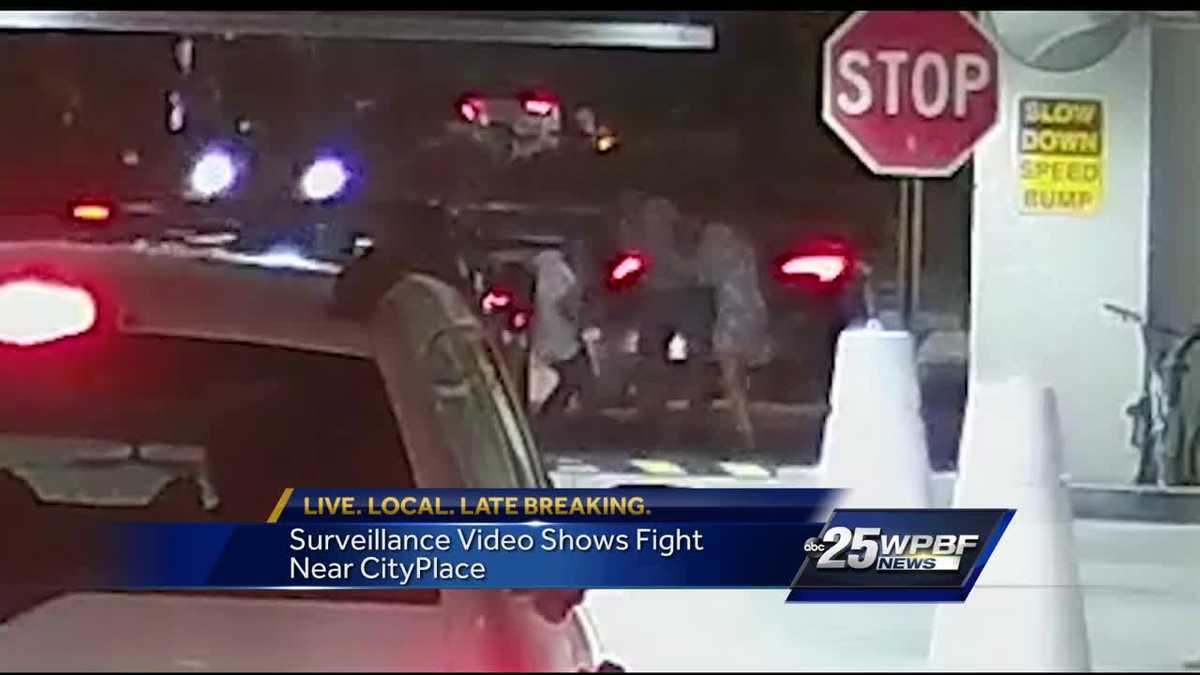 Surveillance video shows fight near CityPlace