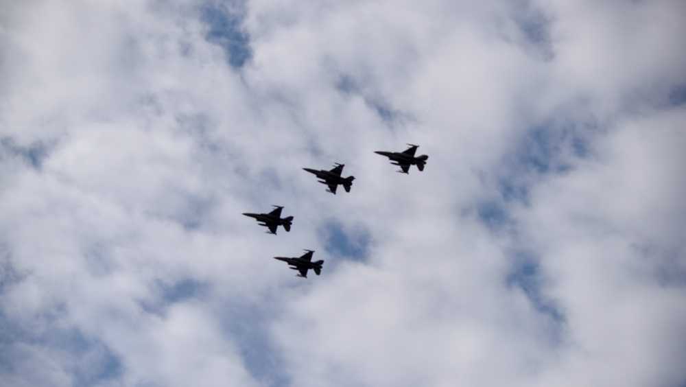 Look up Fighter jets expected over portions of southwest Ohio