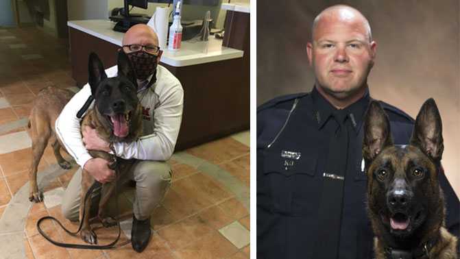 Miami University bomb dog Figo retiring due to medical issues Miami University bomb dog Figo retiring due to medical issues