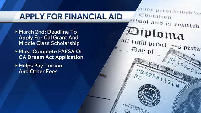 'Just apply': There's a big deadline on March 2 for California students to lock in free money for college - Vimarsana News