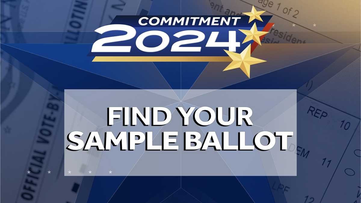 Kansas sample ballot search tool