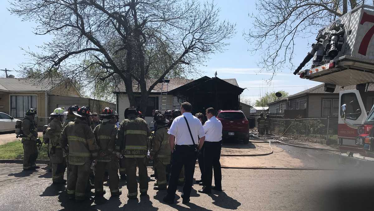 Baby taken to hospital after house fire in southeast OKC