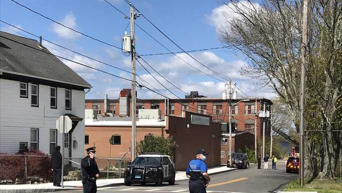 Firefighters battle fire at vacant Fall River mill